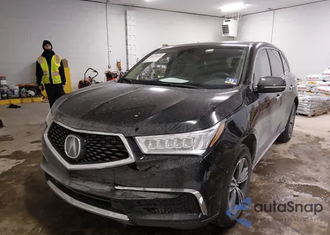 2019 Acura Mdx Standard z USA, uszkodzony, nr VIN 5J8YD4H32KL021738
